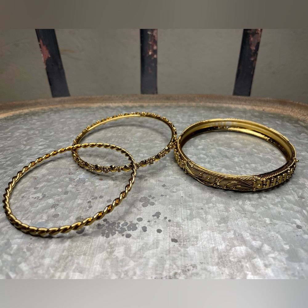 NEW Amrita Bangle Bracelets set of three - Picture 4 of 15